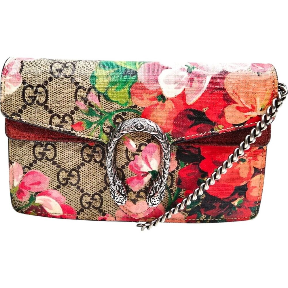 363721BA (X6) Gucci Crossbody Bag Brown PVC